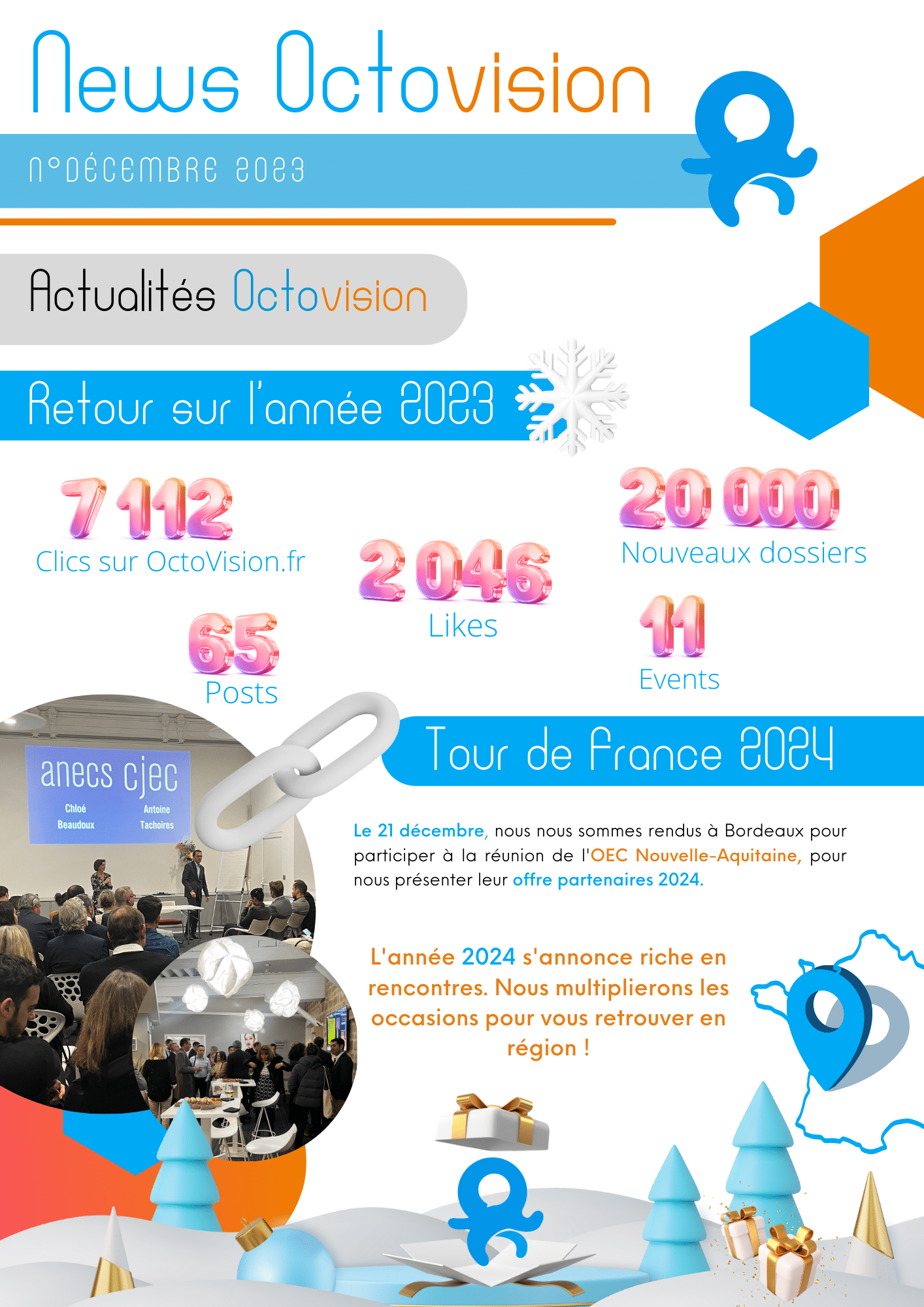 Lire la suite à propos de l’article Newsletters Décembre 2023