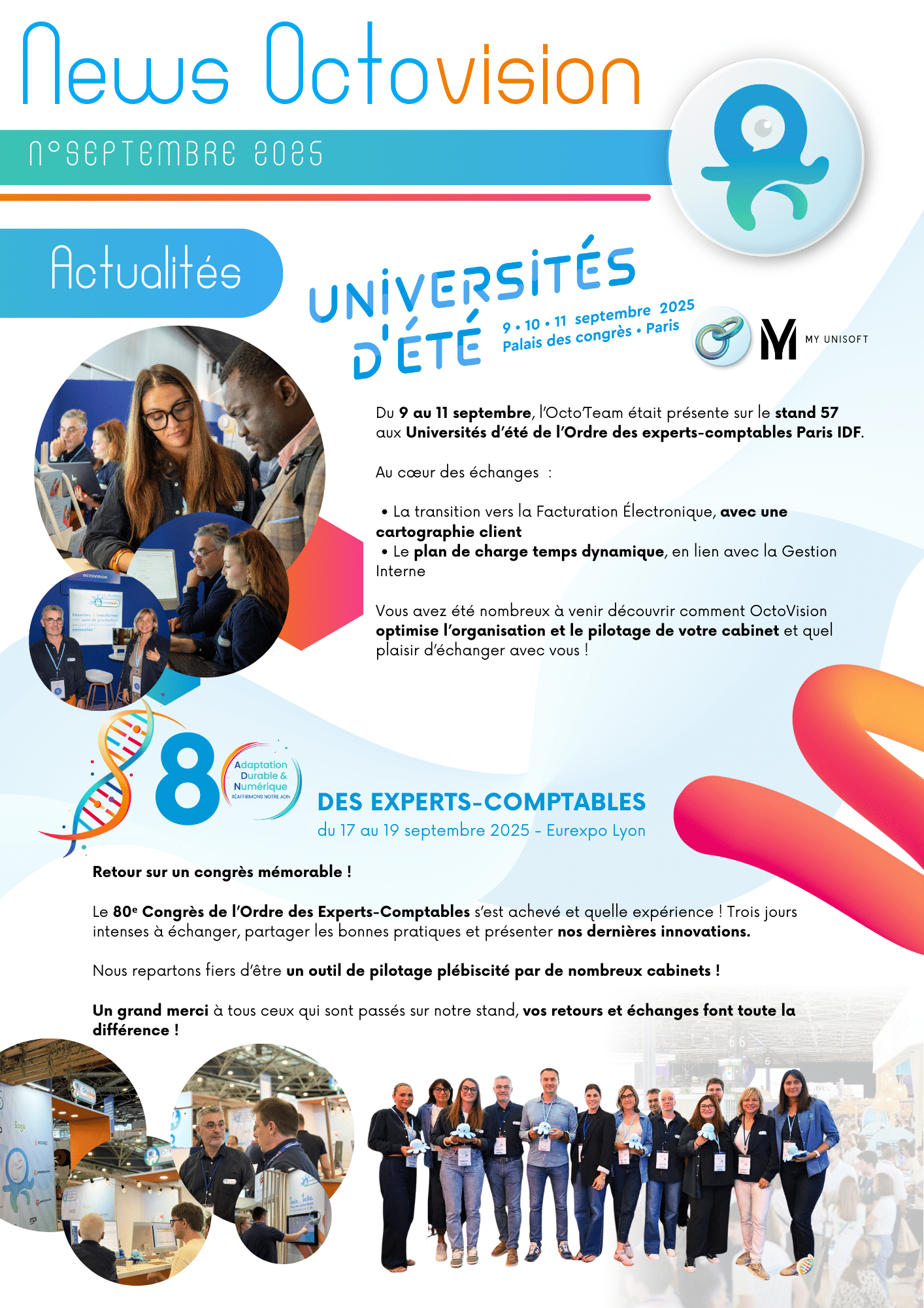 Lire la suite à propos de l’article Newsletters Septembre 2025