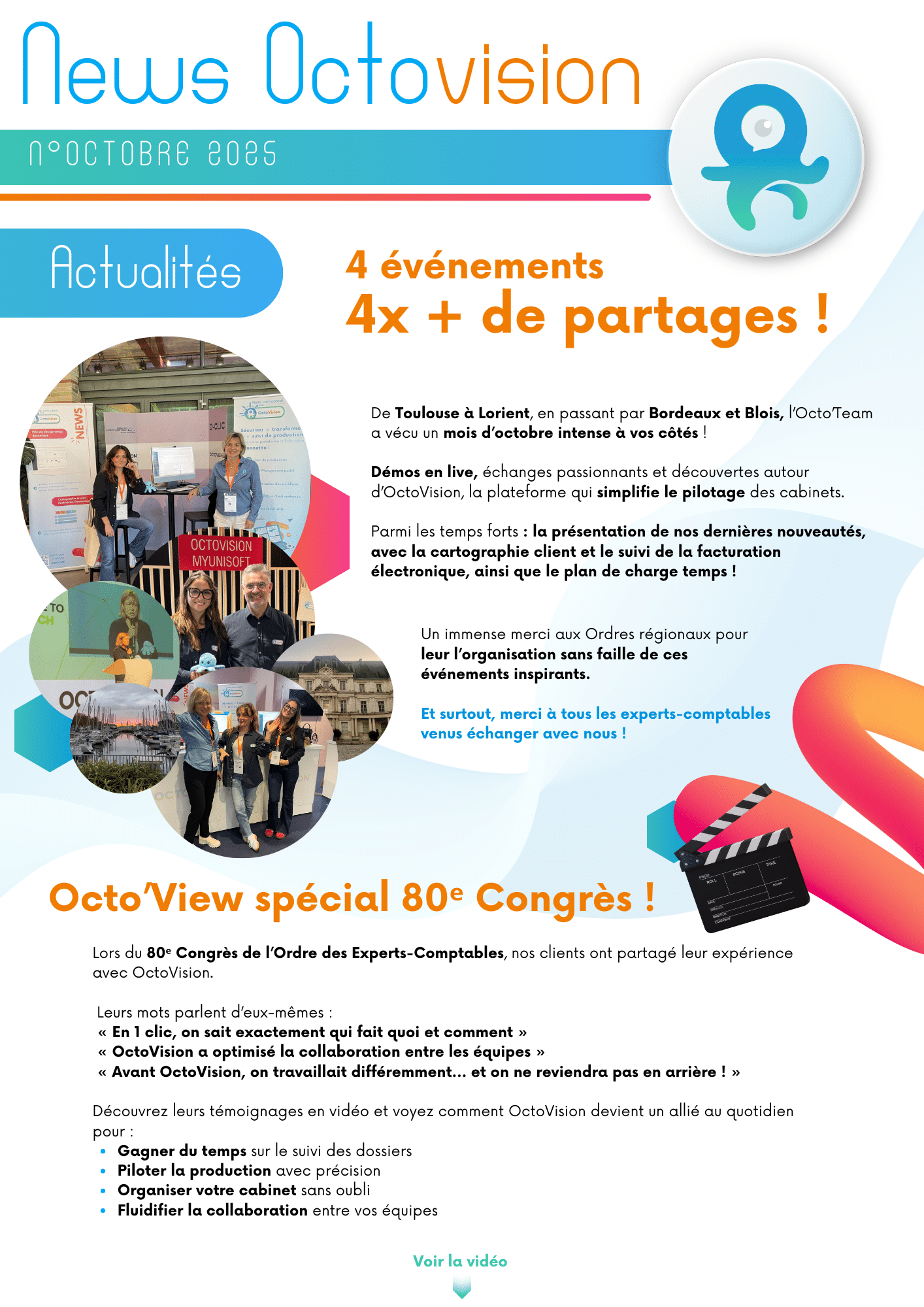 Lire la suite à propos de l’article Newsletters Octobre 2025