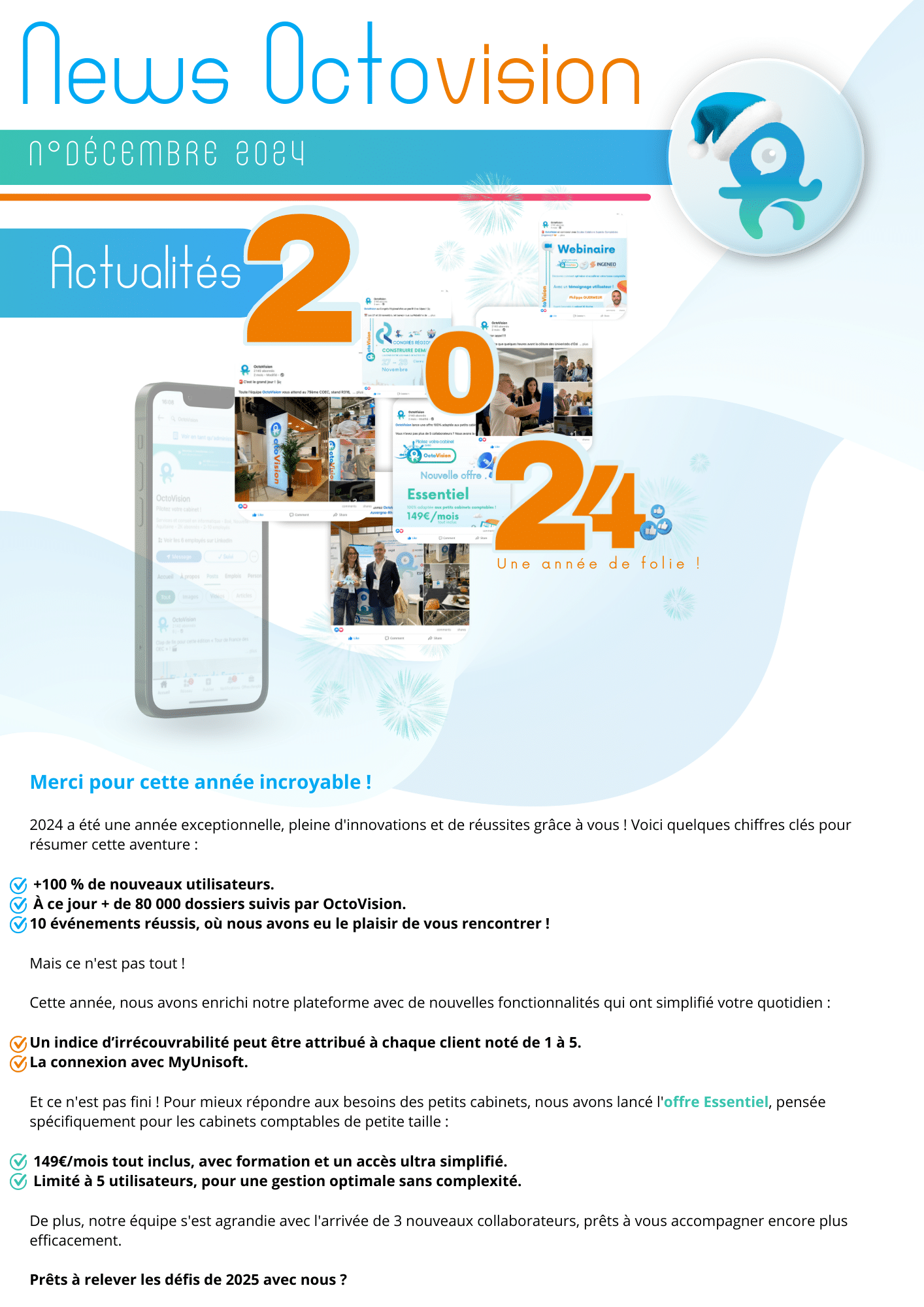 Lire la suite à propos de l’article Newsletters Décembre 2024