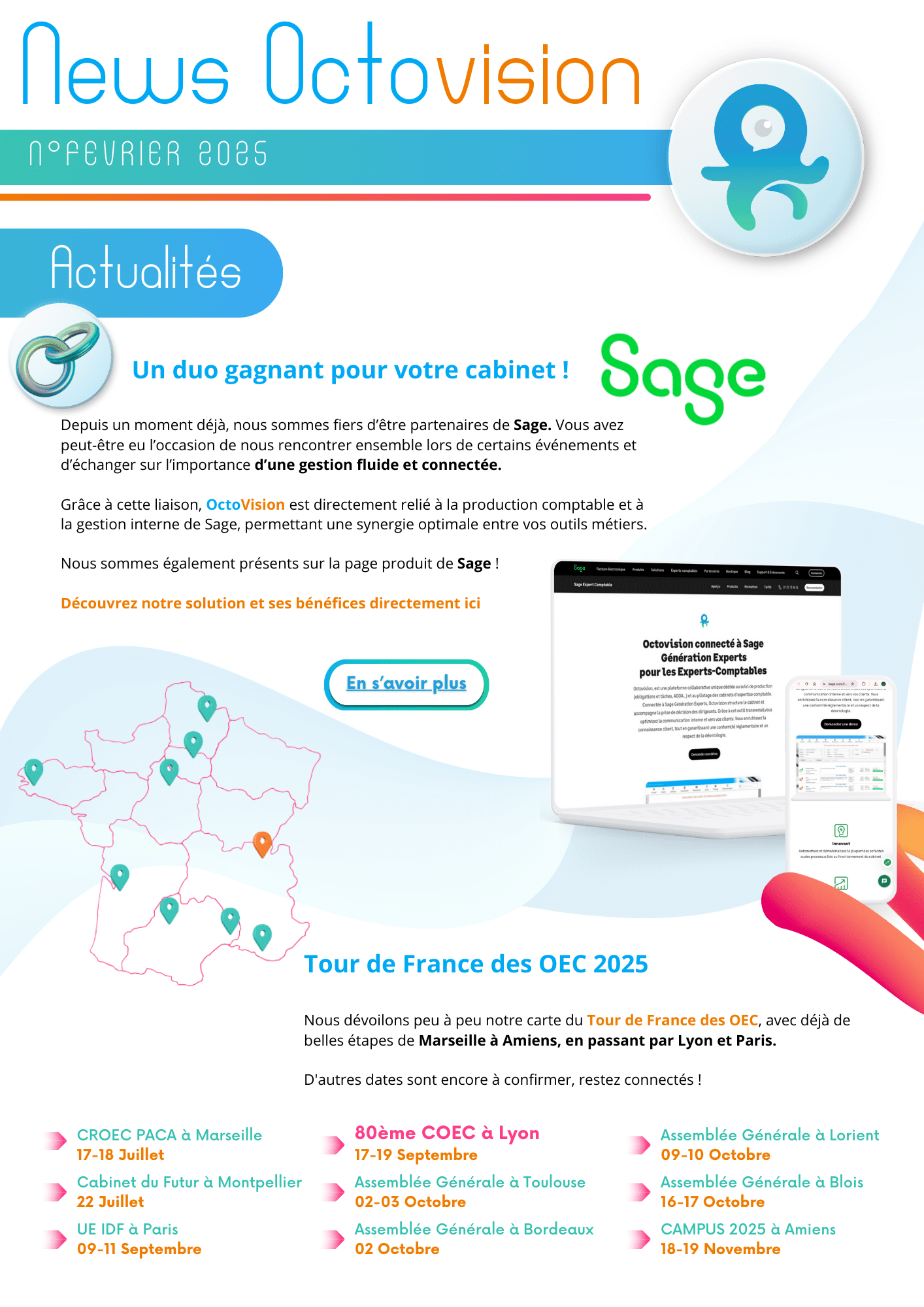 Lire la suite à propos de l’article Newsletters Février 2025