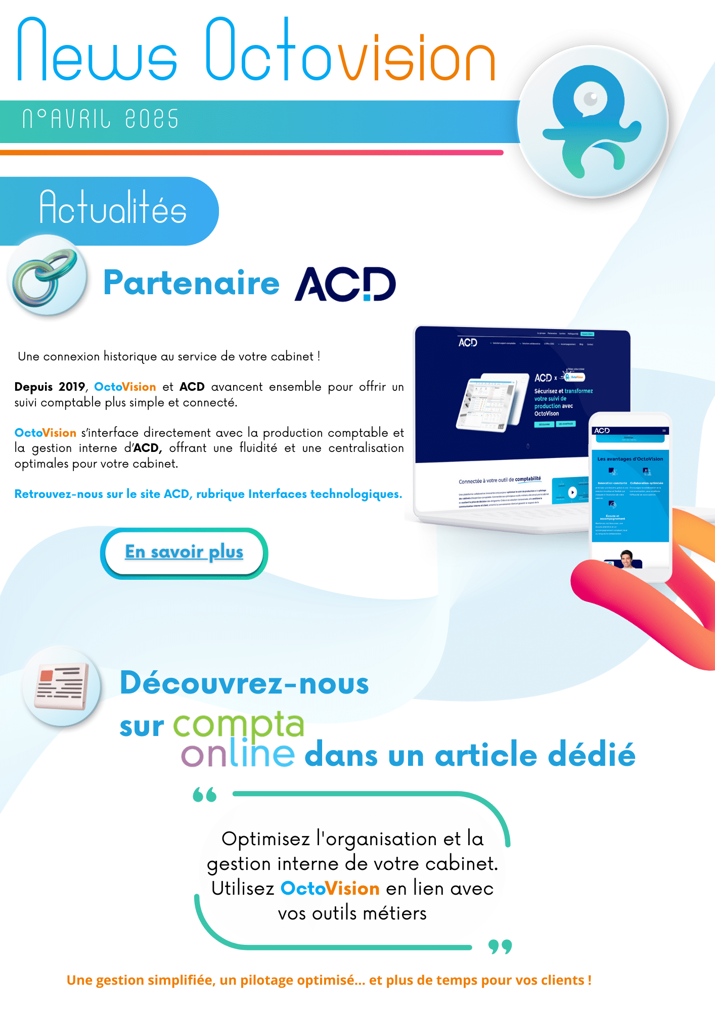 Lire la suite à propos de l’article Newsletters Avril 2025