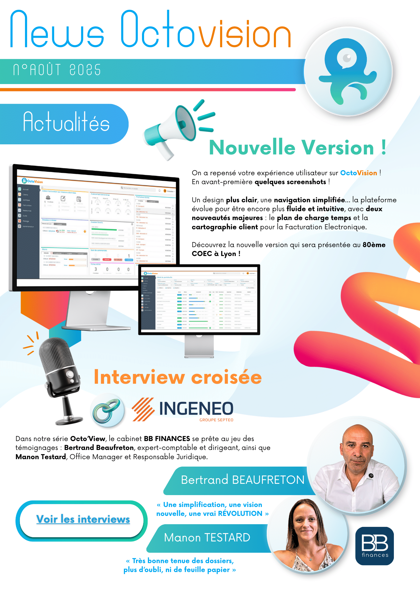 Lire la suite à propos de l’article Newsletters Août 2025